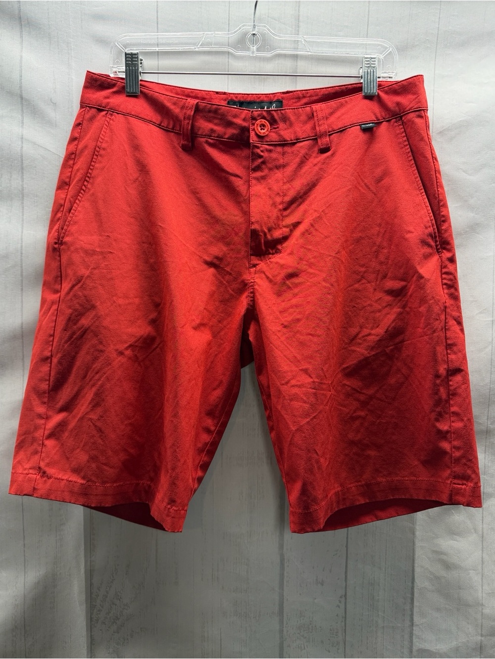 Travis Mathew Men's Red Golf Shorts